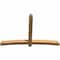 Ekena Millwork Bellingham Timber Gable Bracket, Western Red Cedar, 96"W x 64"H x 5 1/2"D x 5 1/2"F, 16/12 Pitch GBW096X64X0606BEL00SWR - alternate 5